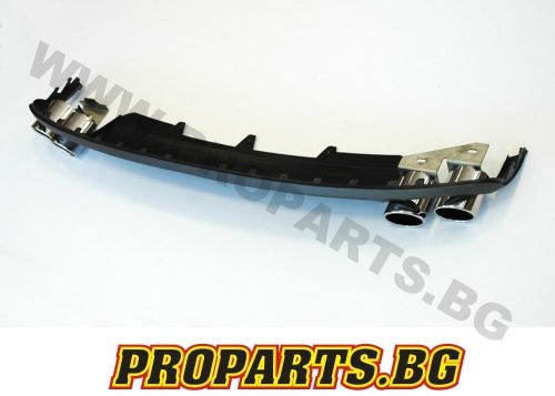 S Line rear decorative diffuser with exhaust tips for Audi A4 B8 08-13
