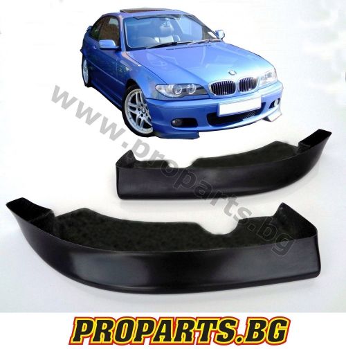  GT CLUB SPORT splitters - Supplements for M front bumper BMW e46 98-2005