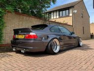 CLS Duck tail trunk lspoiler for BMW e46 5 series 98-05