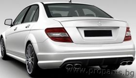 AMG FULL BODY KIT FOR MERCEDES-BENZ C-CLASS 06+ W204