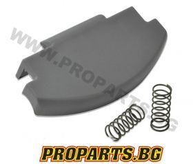 Armrest latch clip for VW Golf 4, Bora, Passat - grey