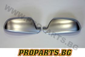 Silver Matte Mirror Covers for Audi B8 13+ RS4 type