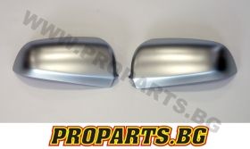 Silver Matte Mirror Covers for Audi A4 B6/B7 00-07 RS4 type