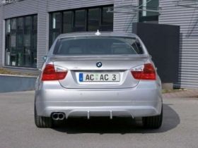 Aс spoiler rear bumper of BMW 3er 05-09 e90