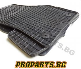 Rubber floor mats for the VW Golf 4, Bora, Beetal, Seat Toledo