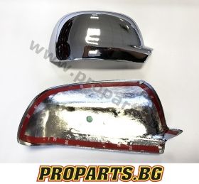 Chrome Mirror Covers for VW Golf 4, Golf 3, Passat 5, Polo, Seat Leon