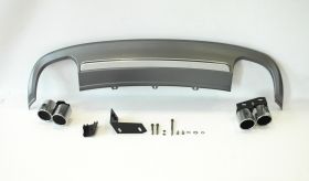 Audi S5 look rear diffuser with exhaust tips for A5 sportsback 07-16