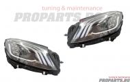 Facelift type LED headlights for W222 S class 13-17