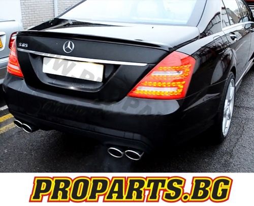 AMG style trung spoiler for W221 S-class 06-13