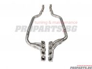 Tuning exhaust headers with midpipes and downpipes f or W204 C63 AMG 08-15 M156 Engine