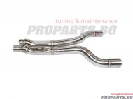 High flow Downpipes for Mercedes Benz W204 C63 AMG 08-15 M156 Engine