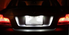 Диодно осветление за регистрационен номер BMW Е90