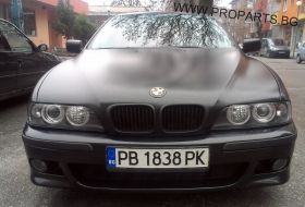 Комплект  БИ-ксенонови фарове с лупи и ангелски очи за BMW 5er 95-03 година