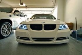 LED Angel Eyes крушки - Ангелски очи за BMW e90/е91 3-та серия 2005-2009 година
