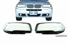HEADLAMP GLASS COVER FOR BMW E53 04-07